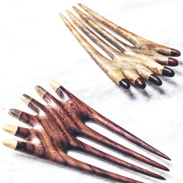 the chanang hair fork in tamarind and rosewood aerial view