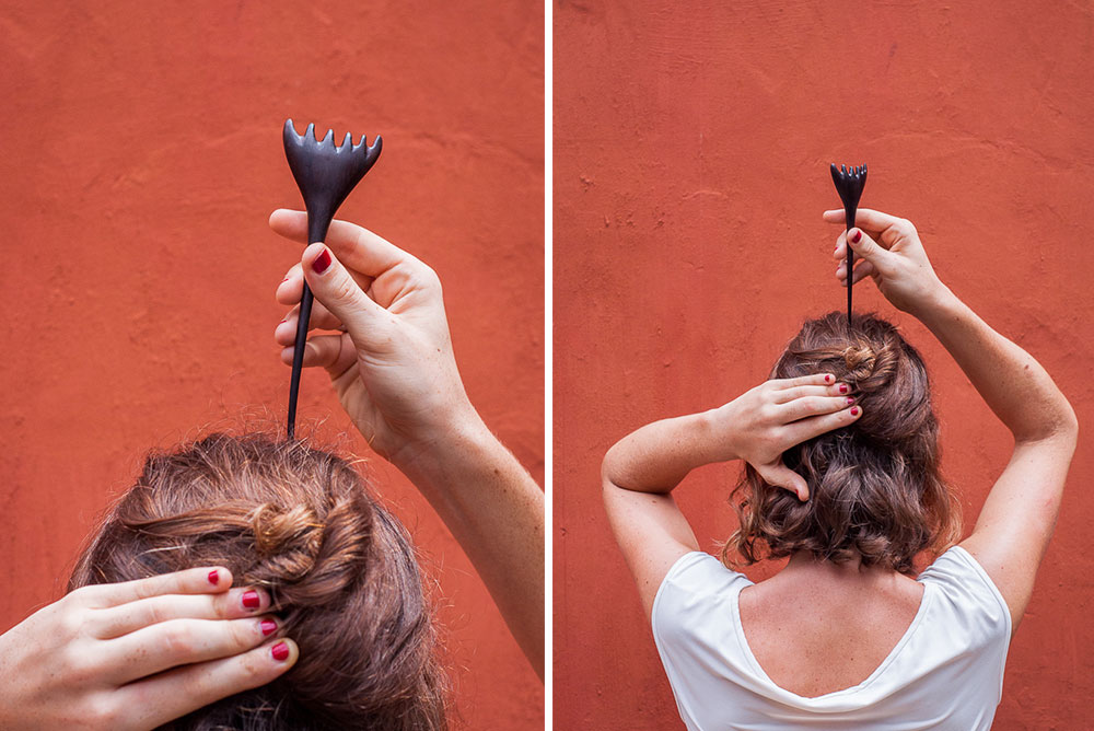 how to use hair sticks